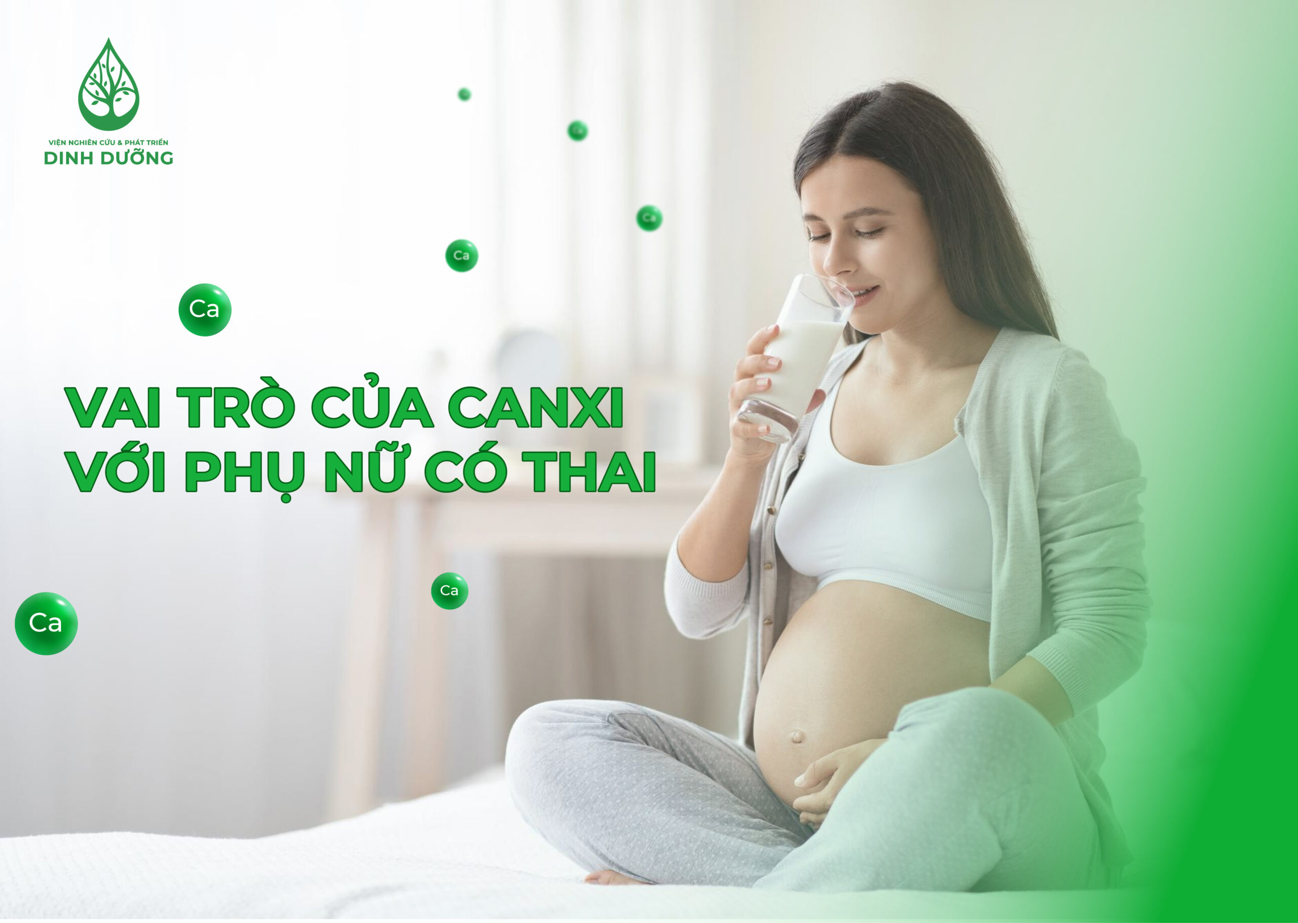 Vai trò của canxi với phụ nữ có thai