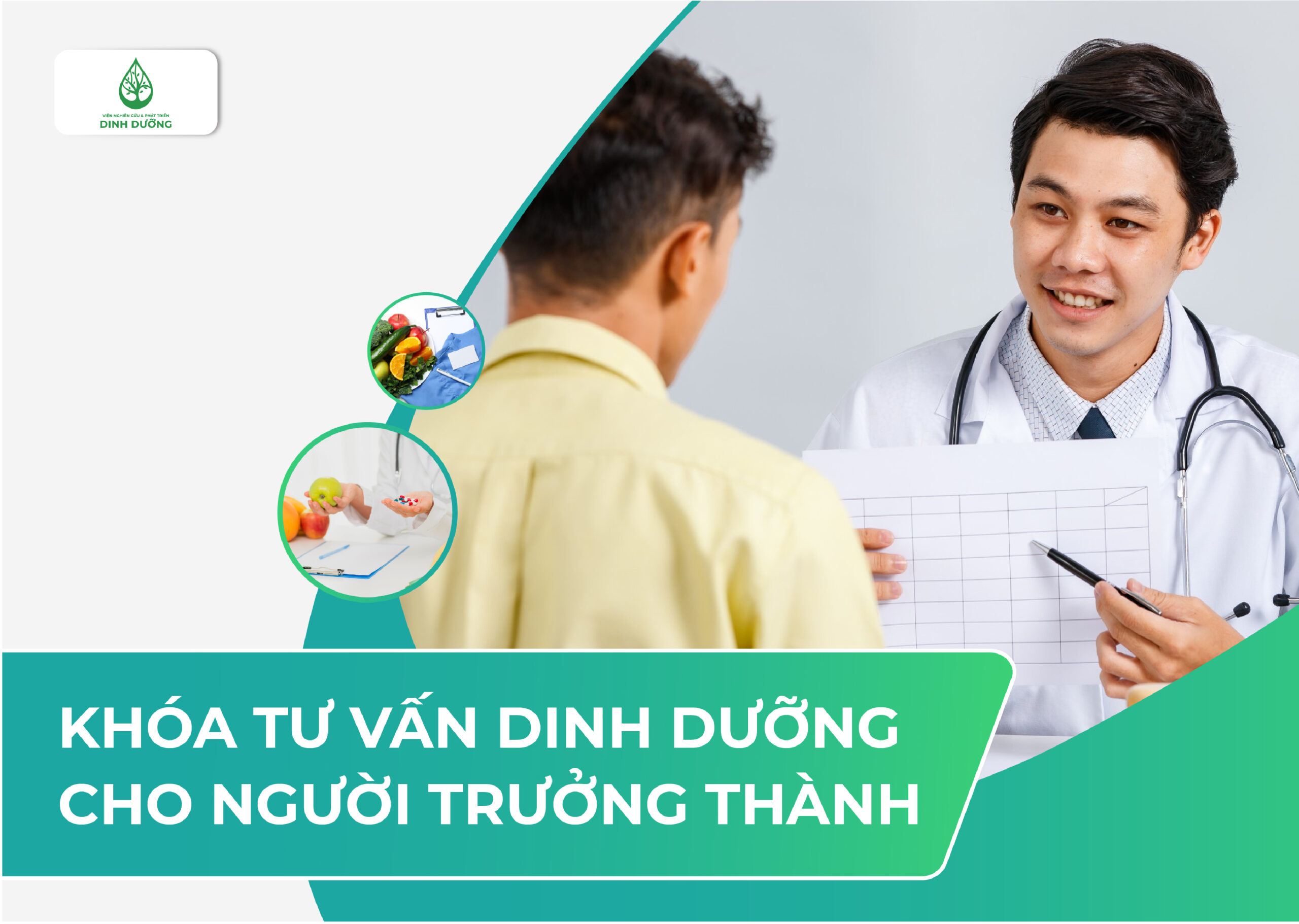 Khóa tư vấn dinh dưỡng cho người trưởng thành